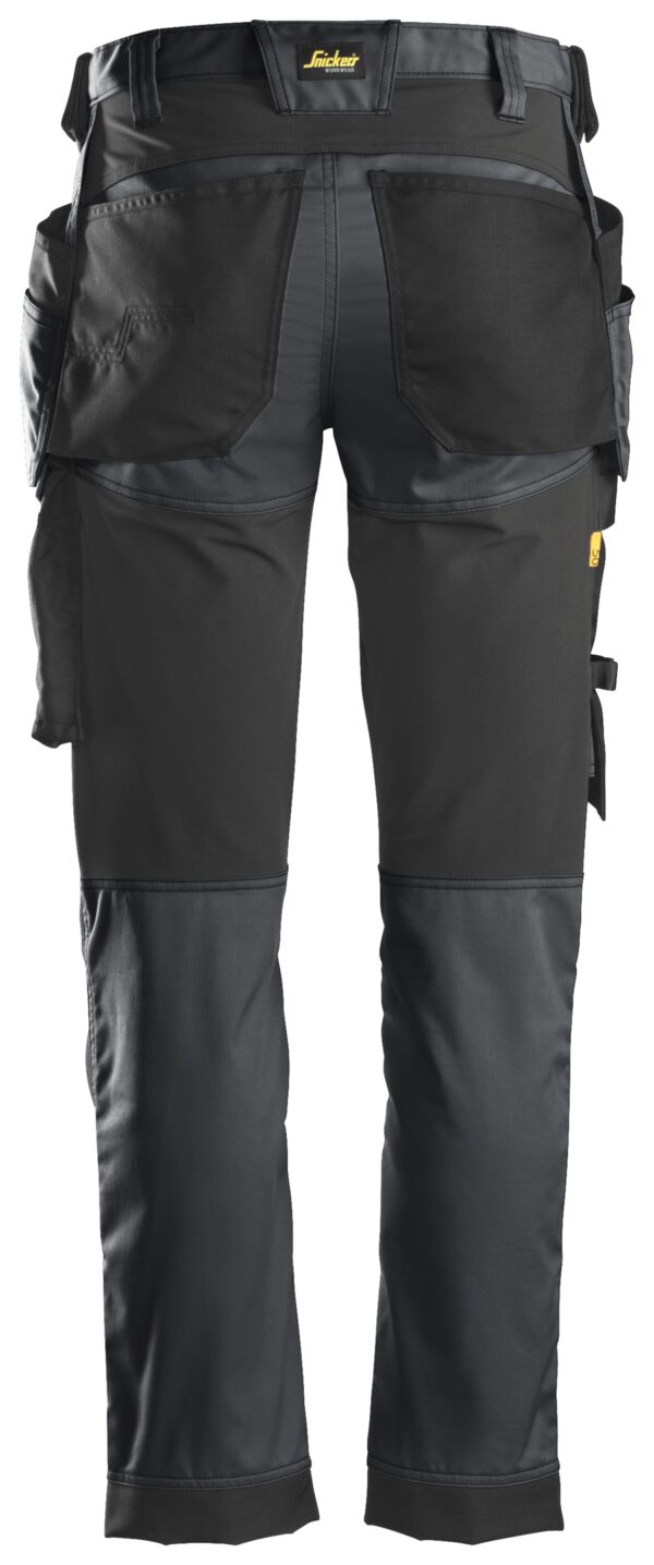 Spodnie robocze Snickers Stretch 6241 Allround kolor szaro-czarne Snickers Workwear 