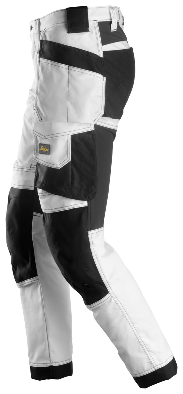 Spodnie robocze Snickers Stretch 6241 Allround białe Snickers Workwear 