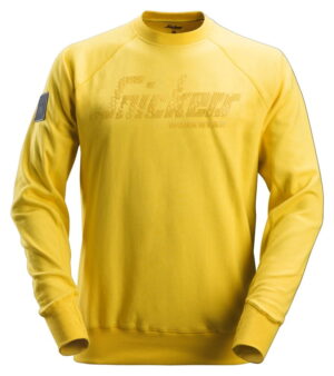 Bluza  Snickers Logo  2882 w kolorze żółtym Snickers Workwear 