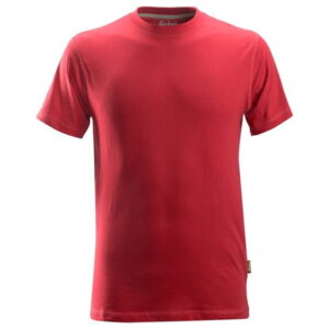 2502 T-shirt CHILI RED Snickers Workwear 