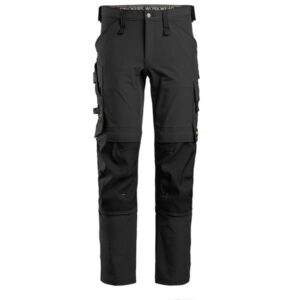 6371 Spodnie Full Stretch kolor czarny Snickers Workwear 