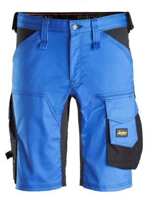 6143 Krótkie spodnie Snickers Stretch model AllroundWork w kolorze niebieskim Majówka, Snickers Workwear 