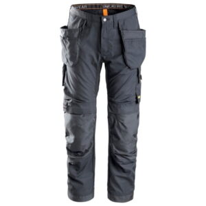 6201 Spodnie robocze AllroundWork z workami kieszeniowymi kolor: szary Snickers Workwear 