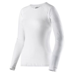 2403 Bluza z długim rękawem marki Snickers damska biała 2XL Majówka, Snickers Workwear 