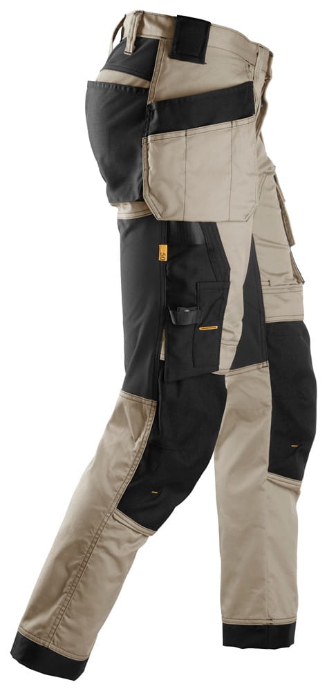 Spodnie robocze Snickers Stretch 6241 Allround kolor khaki/czarny Snickers Workwear 