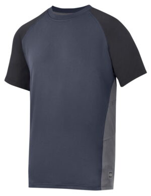 T-shirt MultiPockets™ A.V.S. UV 50+ marki Snickers 2509 granatowy Majówka, Snickers Workwear 