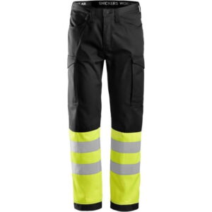 Spodnie odblaskowe dla kierowcy Snickers 6900 w kolorze czarnym Snickers Workwear 