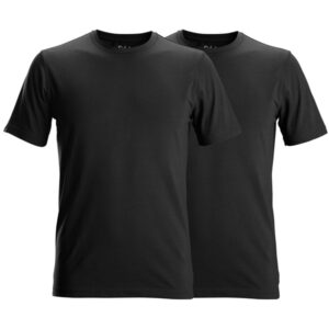 2529 T-shirt elastyczny - zestaw 2 szt. Snickers k.czarny Snickers Workwear 