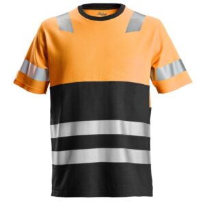 2534 T-shirt Odblaskowy AllroundWork, EN 20471/1 kolor pomarańczowy Snickers Workwear 