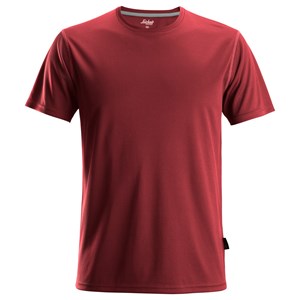 2558 T-shirt AllroundWork Snickers k.czerwony Snickers Workwear 