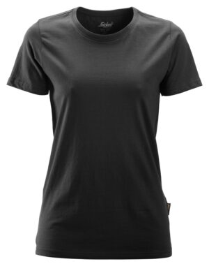 2516 T-shirt damski w kolorze czarnym Majówka, Snickers Workwear 