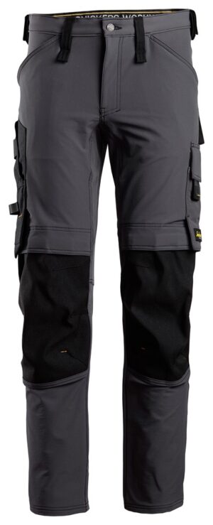 6371 Spodnie Full Stretch kolor szary Snickers Workwear 