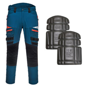 Spodnie robocze stretch Portwest model DX449, kolor niebieski portwest 