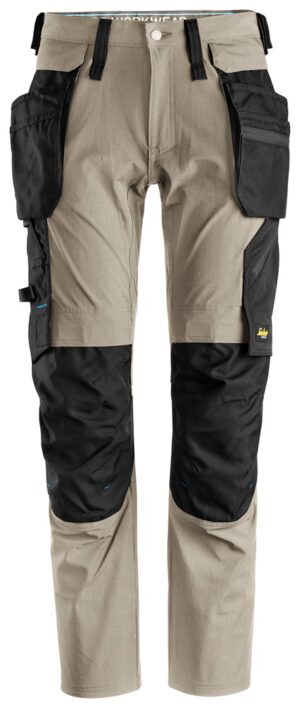 6208 Spodnie LiteWork+ z odłączanymi workami kieszeniowymi KOLOR: khaki Snickers Workwear 