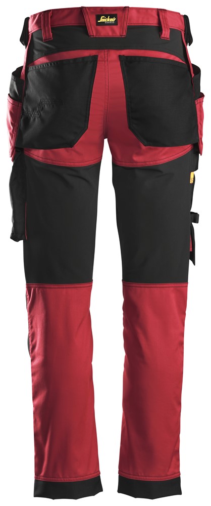 Spodnie robocze Snickers Stretch 6241 Allround kolor czerwony Snickers Workwear 