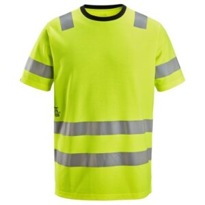 T-shirt Odblaskowy 2536 Snickers  żółty Snickers Workwear 